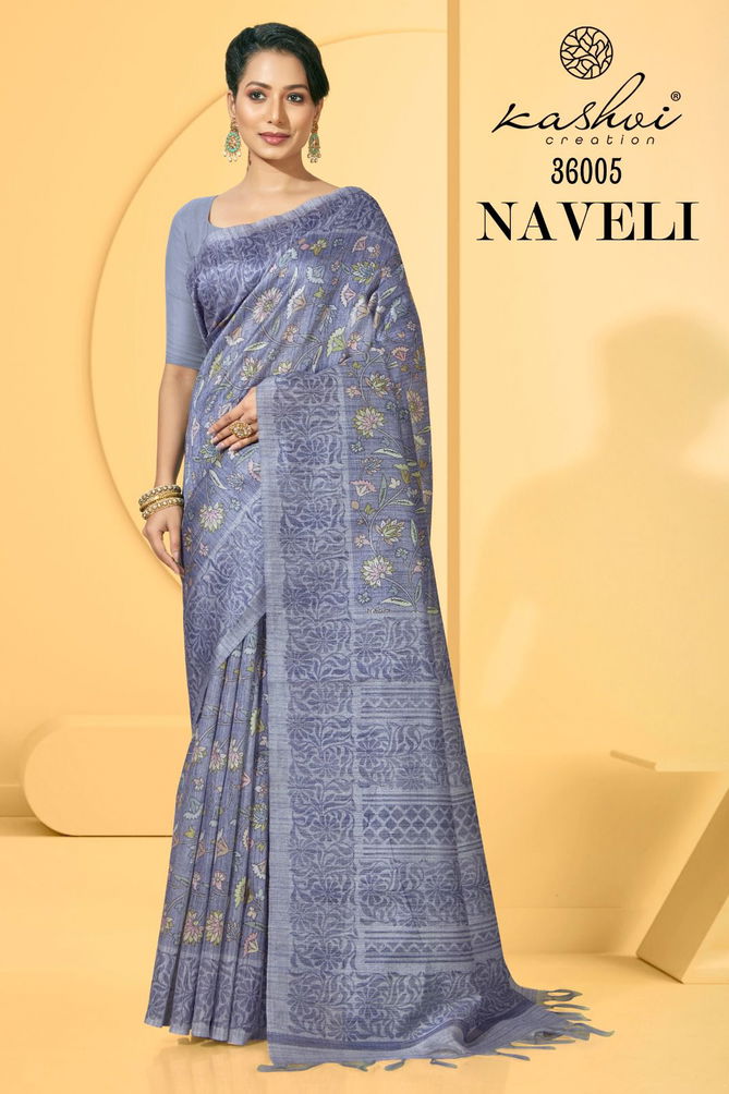 Kashvi Naveli Handloom Silk Wholesale Designer Sarees Catalog